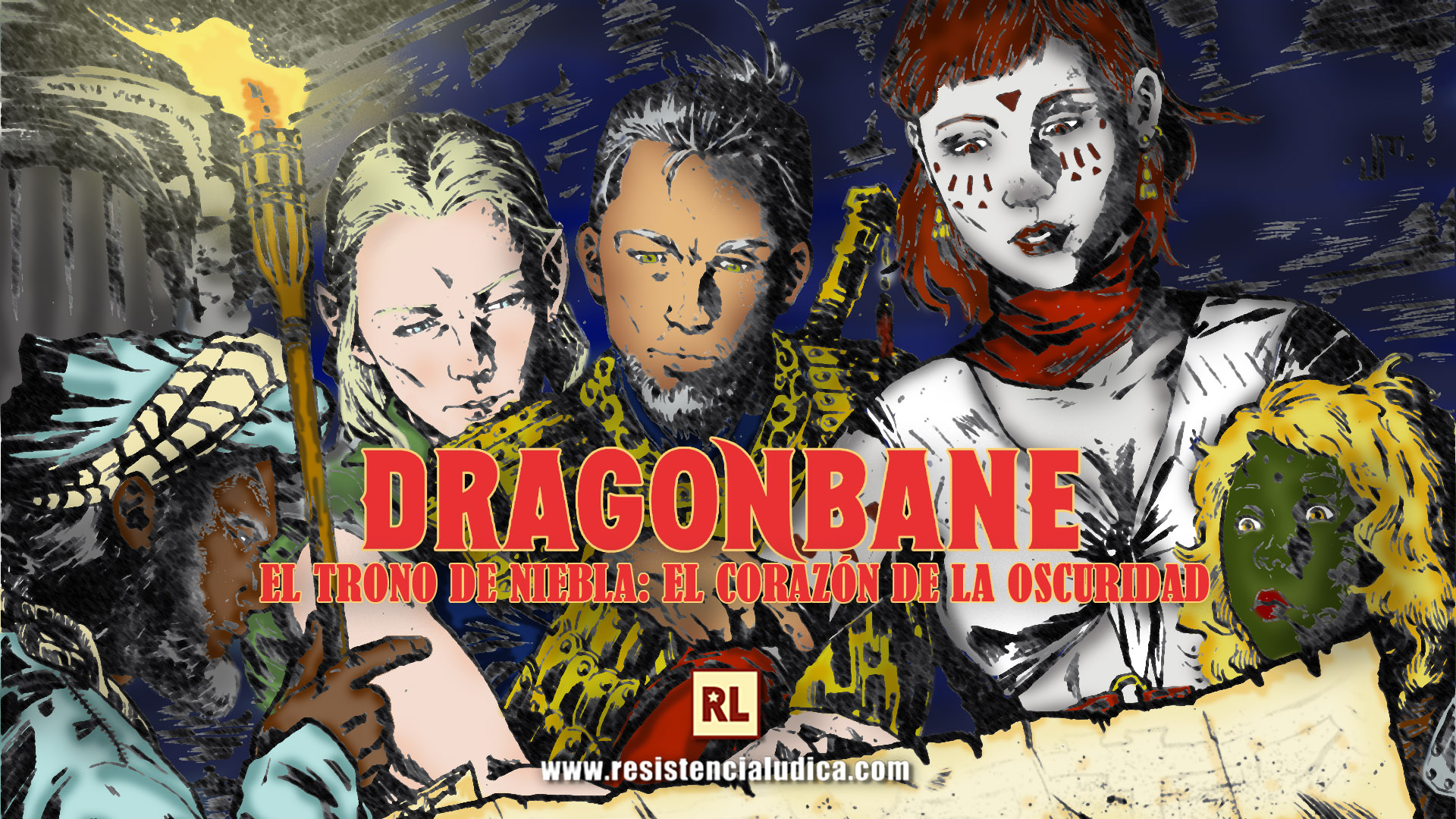 🪑 El Trono de Niebla: El corazón de la oscuridad (Dragonbane)