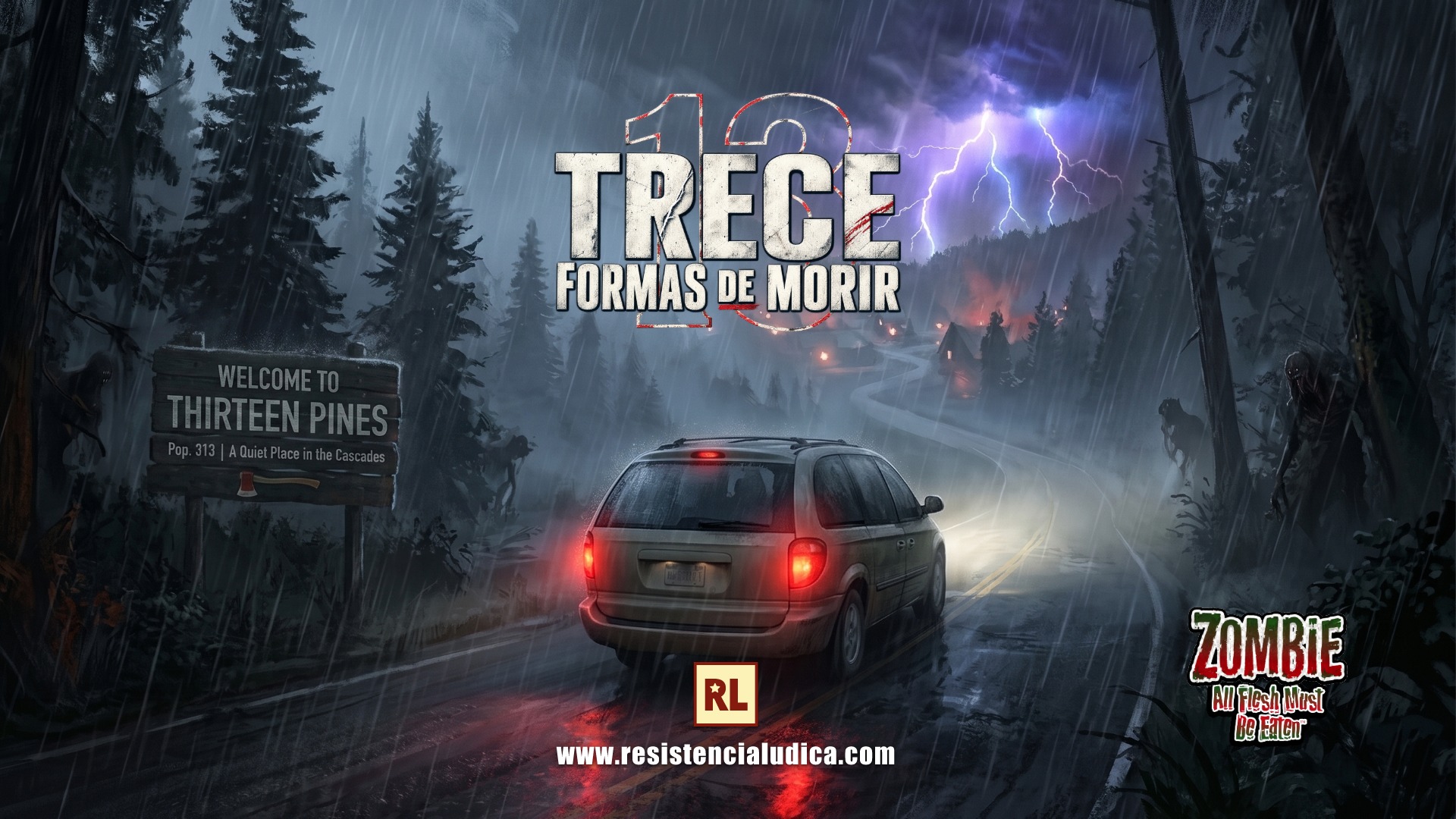 13 formas de morir (Zombie: All Flesh Must Be Eaten)